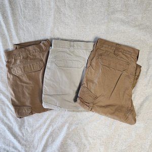 Carhartt Men's Force Tappen Cargo Pants 38x32 Lot of 3 pairs